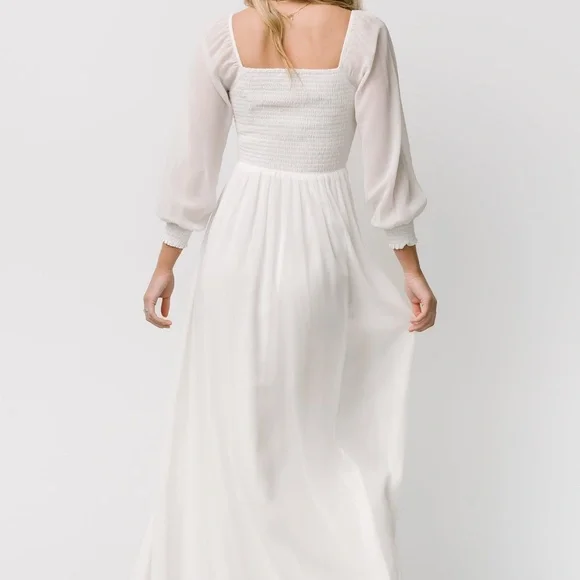 Baltic Born Giselle Maxi Dress | White Size SS - Picture 4 of 5